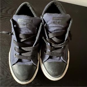 Converse All Stars Boys Kids Navy Blue Sneakers size 13